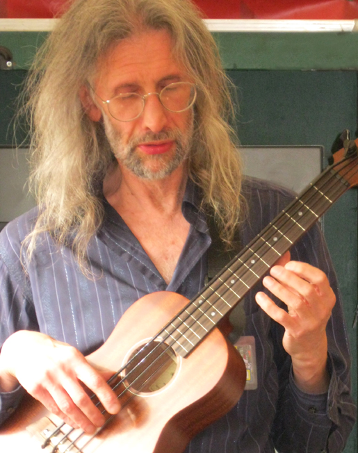 Peter with Bass Uke