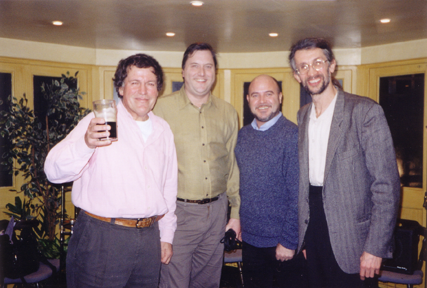 Peter Morgan, double bass player with Campbell Burnap etc